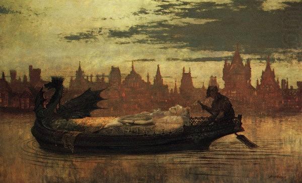 Elaine, Atkinson Grimshaw